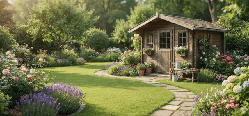 Gartenarbeit